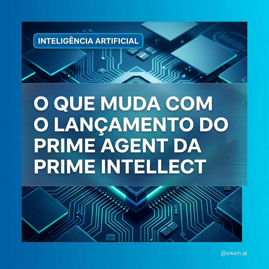 O que muda com o lançamento do Prime Agent da Prime Intellect