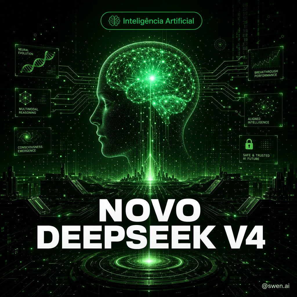 🔴 NOVO DEEPSEEK V4: A Ballena Está de Volta com Novos Modelos!