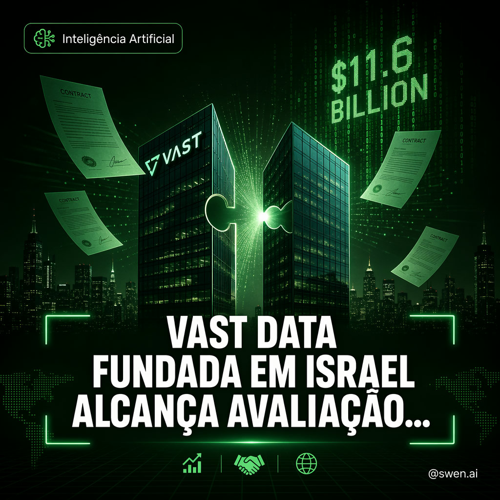 VAST Data, fundada em Israel, alcança avaliação de US$ 30 bilhões