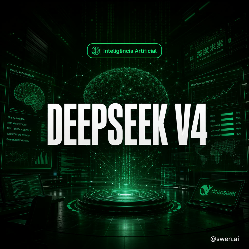 DeepSeek v4: Benchmark Revela Avanços em Modelos de IA