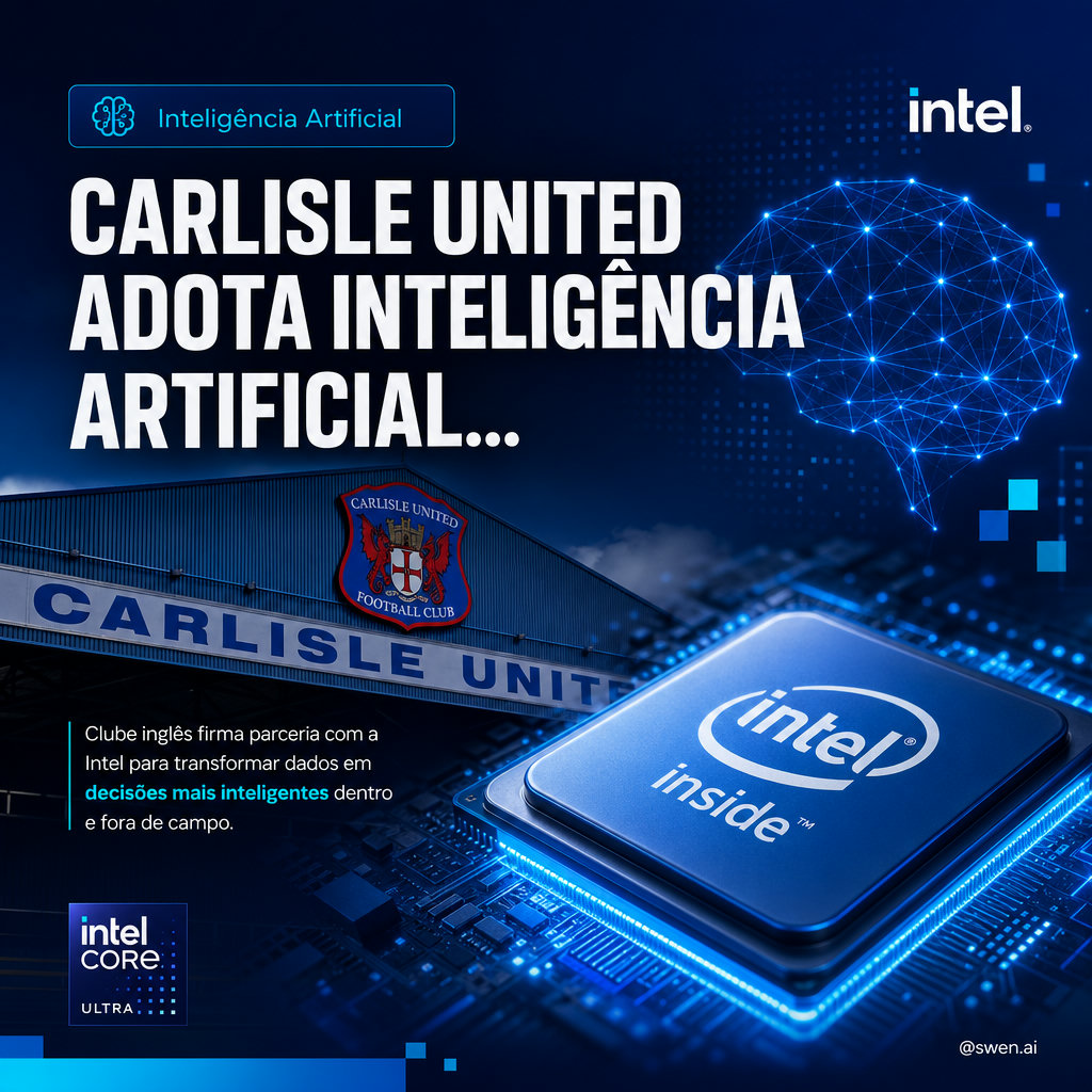 Carlisle United adota inteligência artificial para revolucionar a análise de desempenho no futebol