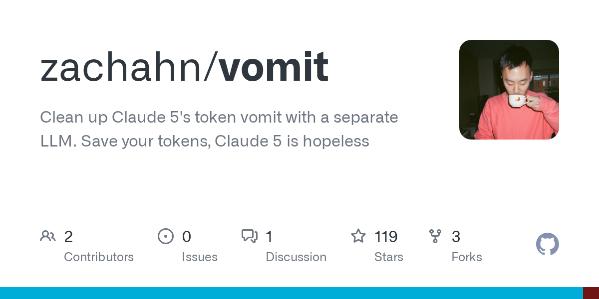 Limpeza do token excessivo do Claude 5 com um LLM separado