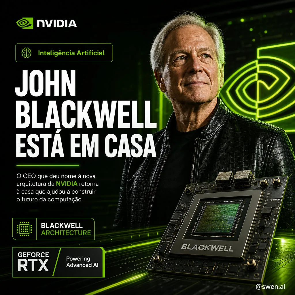 John Blackwell está em casa