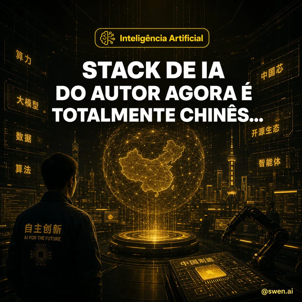 stack de IA do autor agora é totalmente chinês com redução de custos
