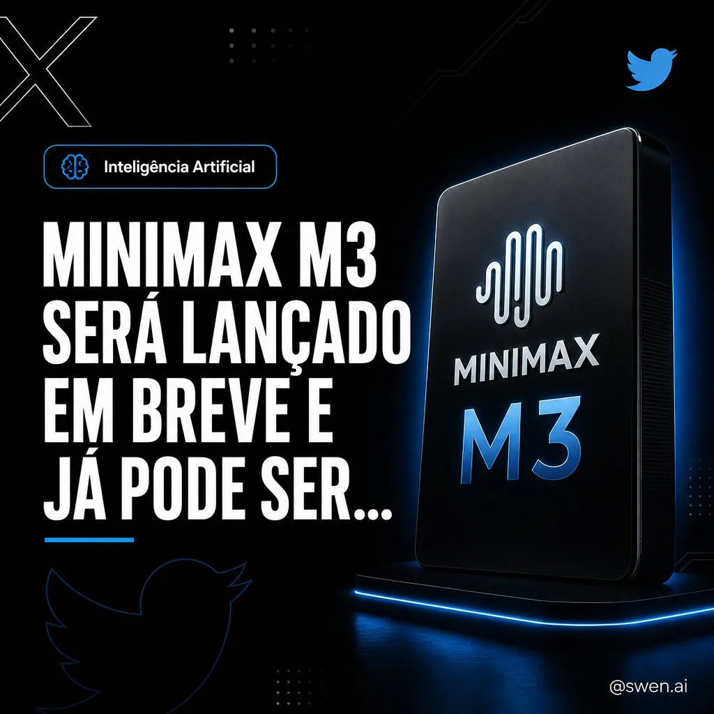 MiniMax M3 será lançado em breve e já pode ser testado no OpenCode