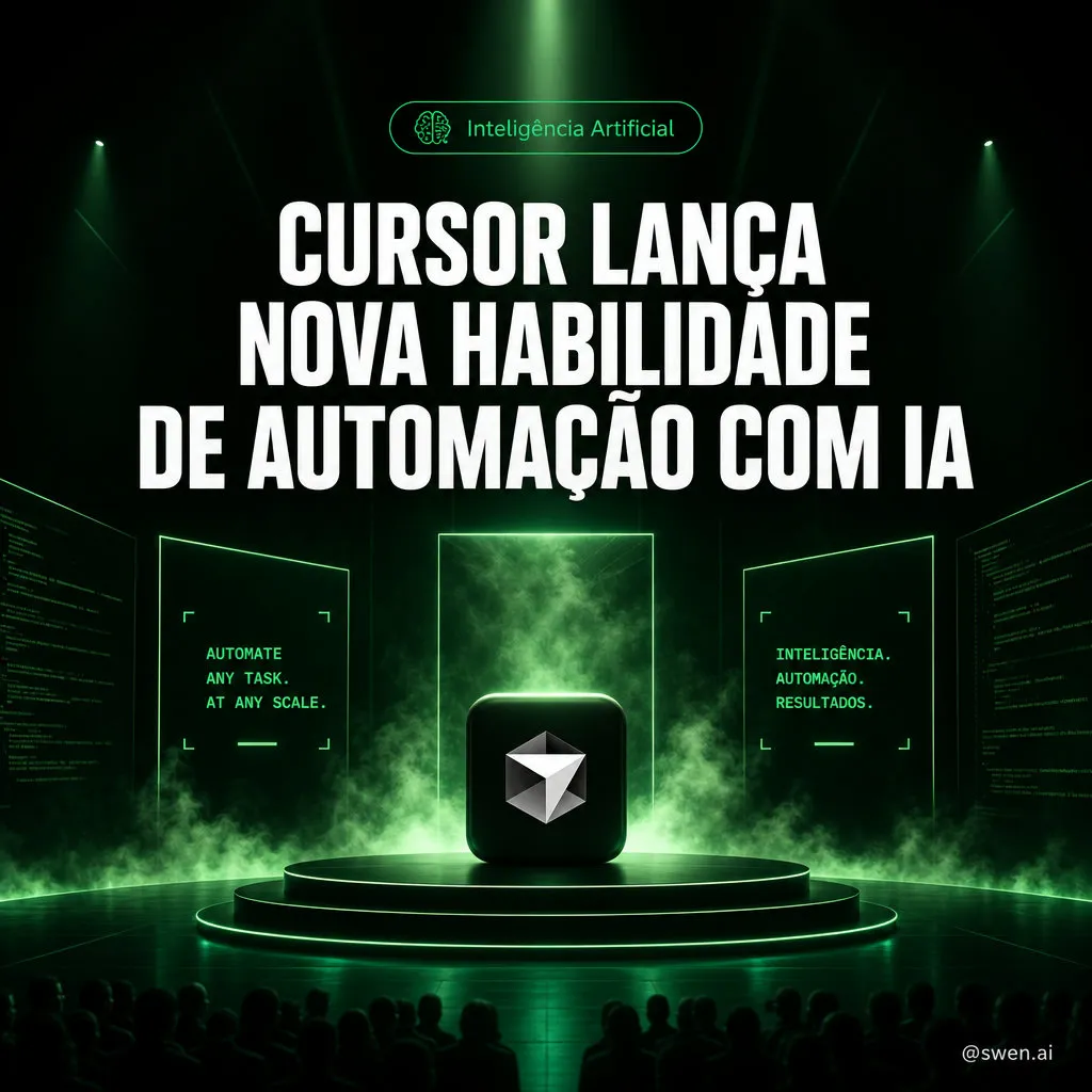 Cursor lança nova habilidade de automação com IA