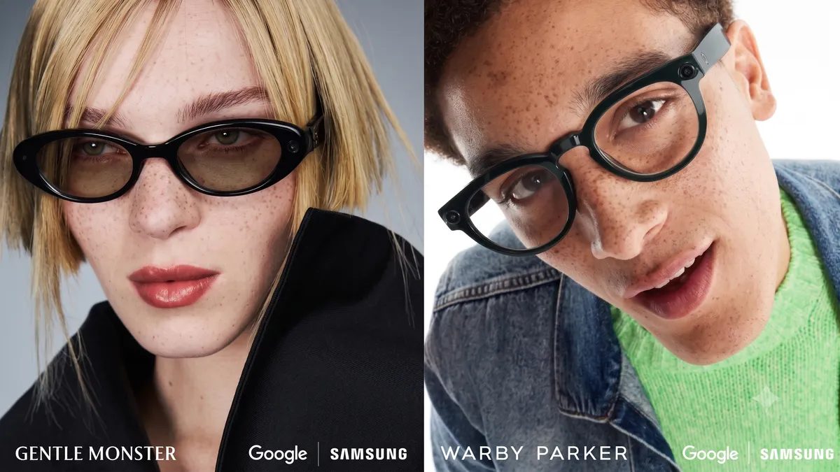 Google e Samsung revelam óculos inteligentes com IA Gemini e tradução em tempo real