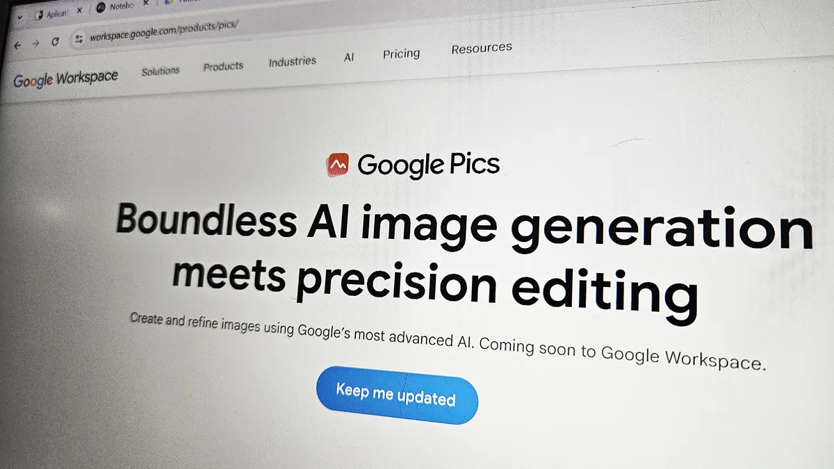 Google lança Google Pics: Nova IA para edição de imagens sem prompts no Workspace