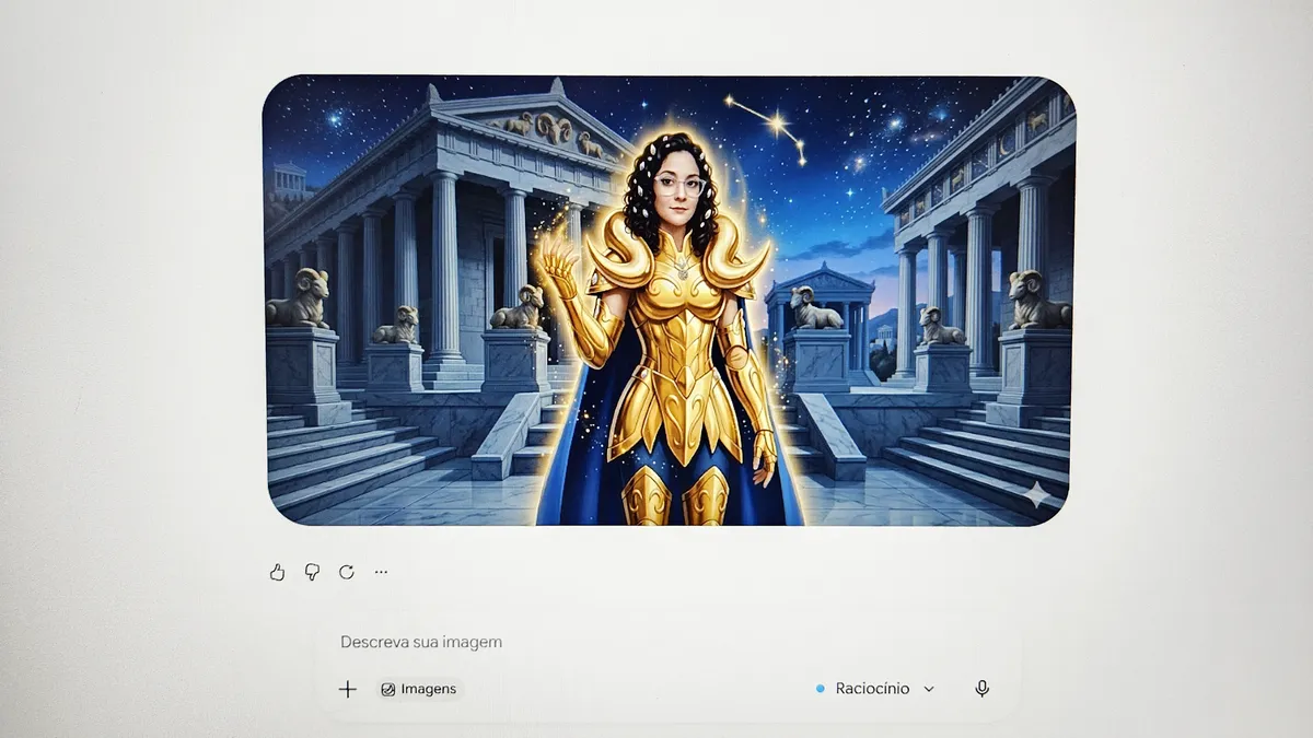 27 prompts de IA para transformar fotos em Cavaleiros do Zodíaco