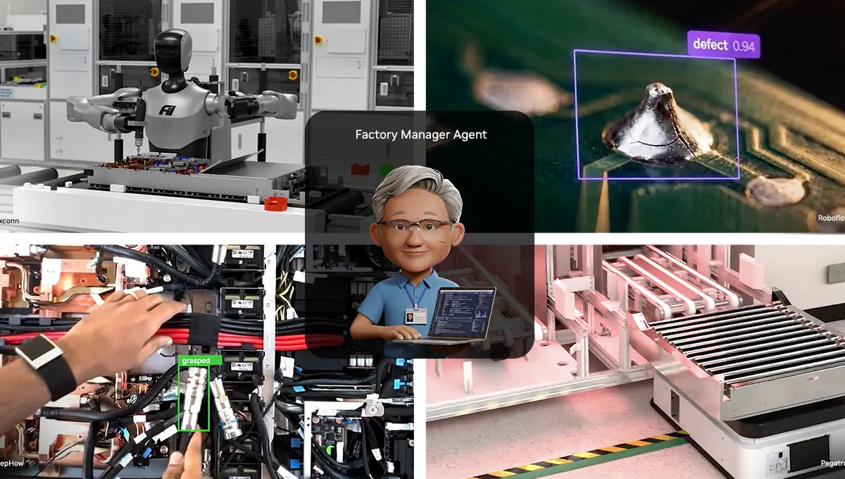NVIDIA lança blueprint FOX para gestão de fábricas autônomas com IA