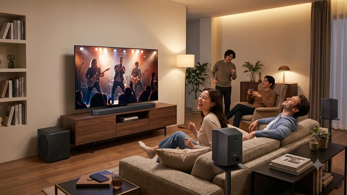 Samsung lança novas soundbars da Série Q no Brasil com calibração de áudio por IA