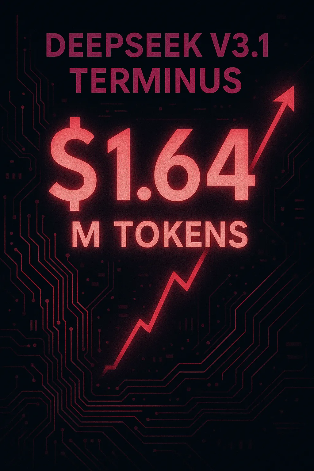 DeepSeek V3.1 Terminus aumenta preço em 506% — agora $1.64/M tokens de entrada